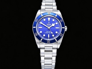 tudor black bay ifty four m79000b 37mm blue automatic mens watch
