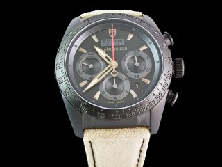 tudor fastrider black shield 42000cr chronograph man watch