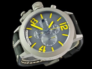 u-boat classico 48 chrono limited edition sandblast man watch