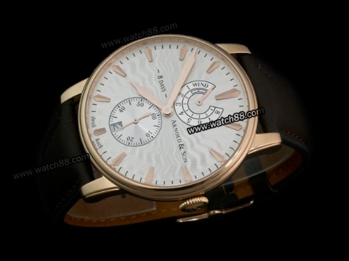 Arnold Son Eight Day Royal Navy 1EDAS.S01A.D135A Automatic Mens Watch,AS-006