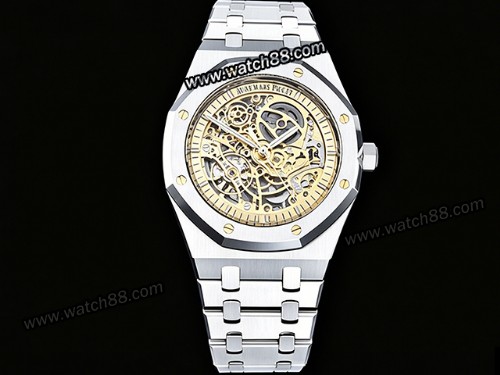 Audemars Piguet Royal Oak Double Balance Wheel Openworked 15407ST Automatic Man Watch,AP-02347