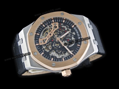 Audemars Piguet Royal Oak Double Balance Wheel Openworked 15407ST.OO.1220ST.01 Mens Watch,AP-0132A