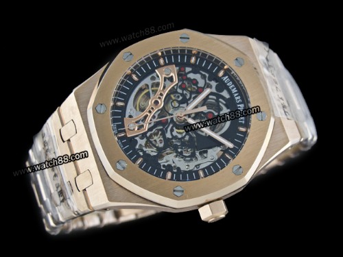 Audemars Piguet Royal Oak Double Balance Wheel Openworked 15407ST.OO.1220ST.01 Mens Watch,AP-0134A