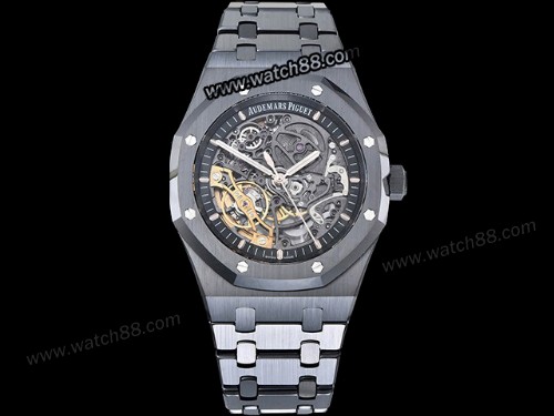 Audemars Piguet Royal Oak Double Balance Wheel Openworked 15416CE Automatic Man Watch,AP-02302