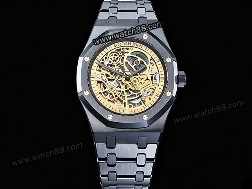 Audemars Piguet Royal Oak Double Balance Wheel Openworked 15416CE Automatic Man Watch,AP-02342