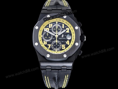 Audemars Piguet Royal Oak Offshore Chrono Bumblebee 42mm Chronograph Man Watch,AP-02294