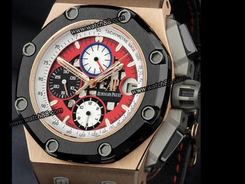 Audemars Piguet Royal Oak Offshore Rubens Barrichello III Chronograph Automatic Men Watches-26284RO.OO.D002CR.01,AP-02057