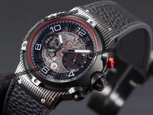 Baselworld Hublot Classic Fusion Ferrari GT Chronograph Quartz Mens Watch,HB-7938