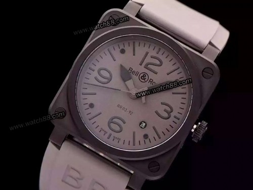 Bell & Ross Aviation BR03-92 Phantom Grey Limited Edition Automatic Men Watch,BR-02011