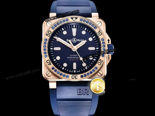 Bell Ross BR03-92 Diver 42mm Automatic Mens Watch,BR-06015