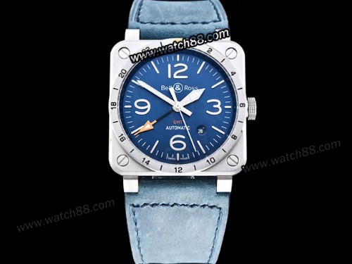 Bell Ross BR03-93 GMT 42mm Automatic Mens Watch,BR-06037