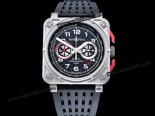 Bell Ross BR03-94 RS18 Chronograph Automatic Men Watch,BR-09010