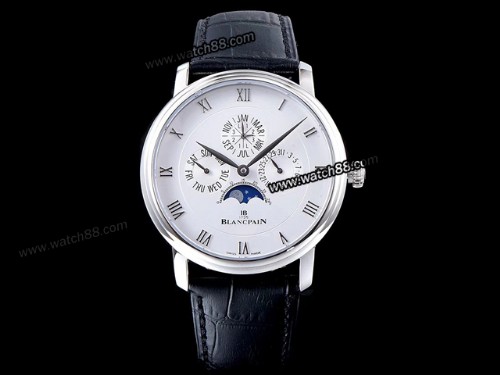 Blancpain Villeret Perpetual Calendar 6057-1542-55B Mens Watch,BP-03006