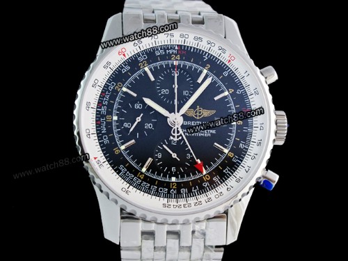 Breitling Navitimer World A2432212B726-SS Automatic Chronograph Mens Watch,BRE-04028
