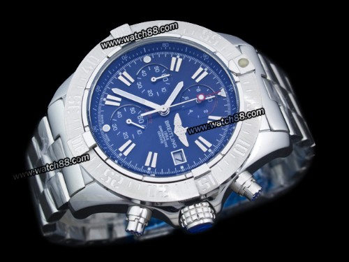 Breitling Super Avenger Big Size 48mm Quartz Chronograph Mens Watch,BRE-2230