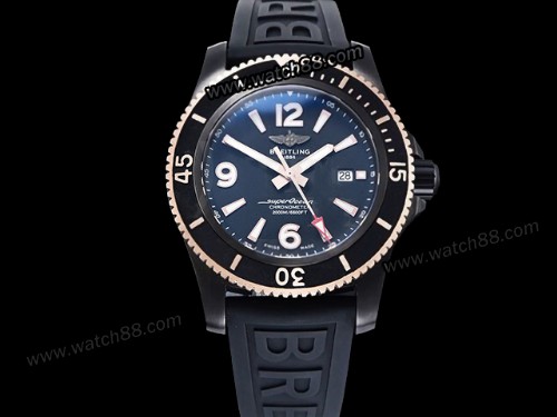 Breitling Superocean 46 DLC M17368 Automatic Mens Watch,BRE-01603