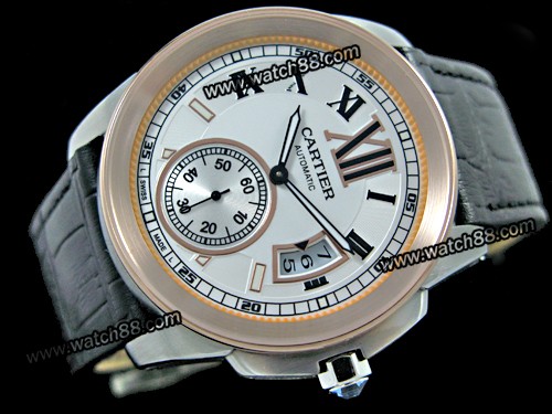 CALIBRE DE CARTIER MENS WATCH -W7100039,CAR-122C