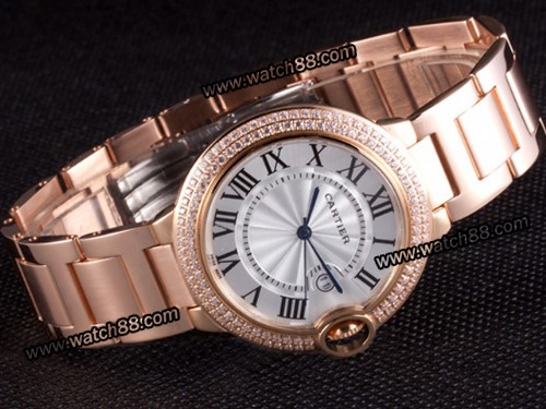 Cartier Ballon Bleu 42mm Mens Watch,CAR-117B
