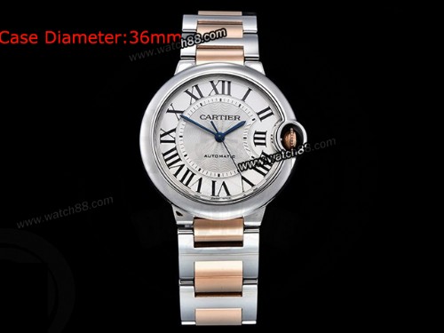 Cartier Balon Bleu de Cartier 36mm Automatic Mens Watch,CAR-06052