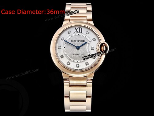 Cartier Balon Bleu de Cartier 36mm Automatic Mens Watch,CAR-06054