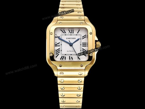 Cartier Santos De Cartier 35mm Automatic Mens Watch,CAR-02066
