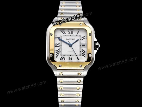 Cartier Santos De Cartier 35mm Automatic Mens Watch,CAR-02067