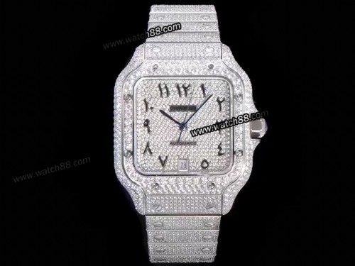 Cartier Santos De Cartier 40mm Automatic Watch,CAR-02045