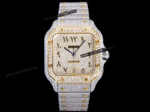 Cartier Santos De Cartier 40mm Automatic Watch,CAR-02047