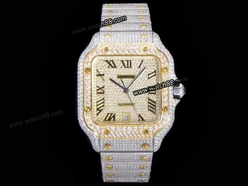 Cartier Santos De Cartier 40mm Automatic Watch,CAR-02048