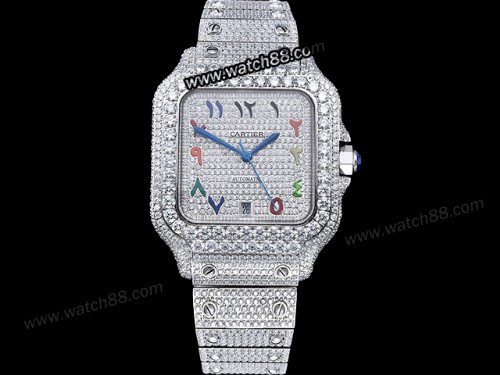 Cartier Santos De Cartier Automatic 40mm Mens Watch,CAR-02081