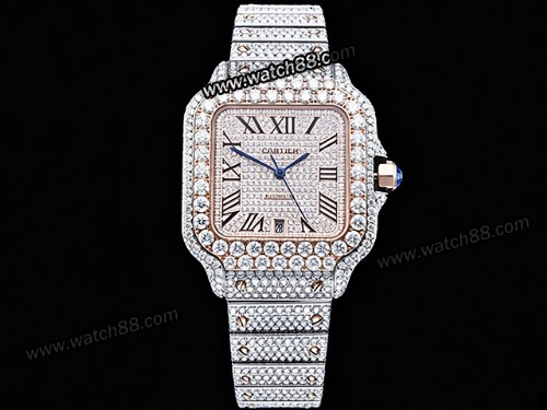 Cartier Santos De Cartier Automatic 40mm Mens Watch,CAR-02116