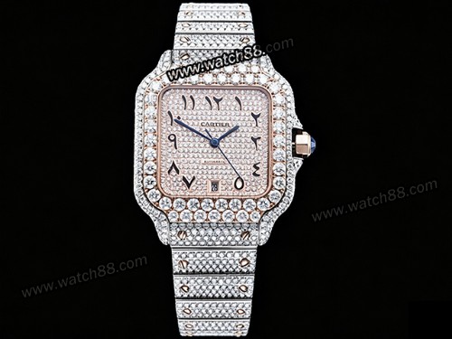 Cartier Santos De Cartier Automatic 40mm Mens Watch,CAR-02117