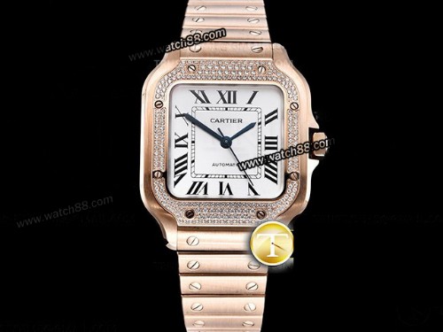 Cartier Santos De Cartier Automatic WSSA0010 Mens Watch,CAR-02058