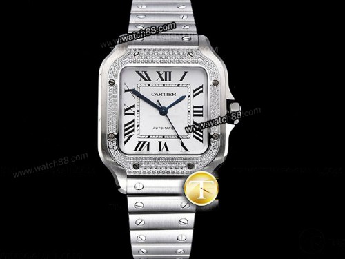 Cartier Santos De Cartier Automatic WSSA0010 Mens Watch,CAR-02060