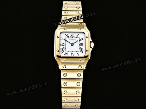Cartier Santos De Cartier Small Quartz Lady CRWGSA0107 Watch,CAR-02121