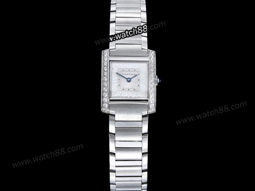Cartier Tank Francaise W4TA0020 Small Ladies Watch,CAR-08070