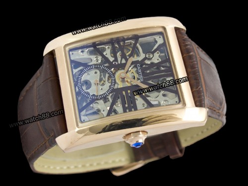 Cartier Tank MC Skeleton W5310026 Hand Wound Man Watch,CAR-242B