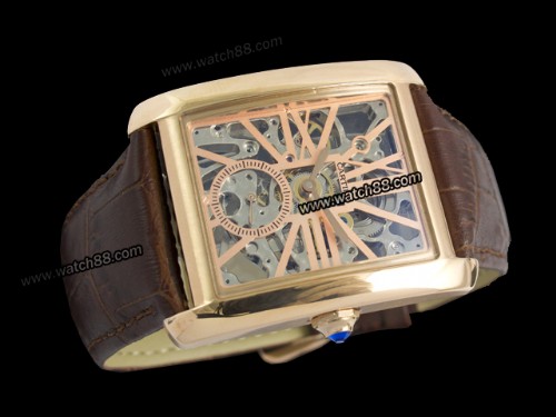 Cartier Tank MC Skeleton W5310026 Hand Wound Man Watch,CAR-242C