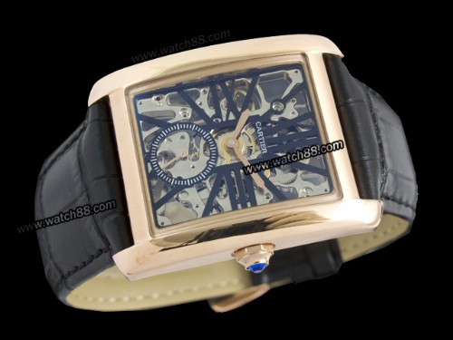 Cartier Tank MC Skeleton W5310026 Hand Wound Man Watch,CAR-242E