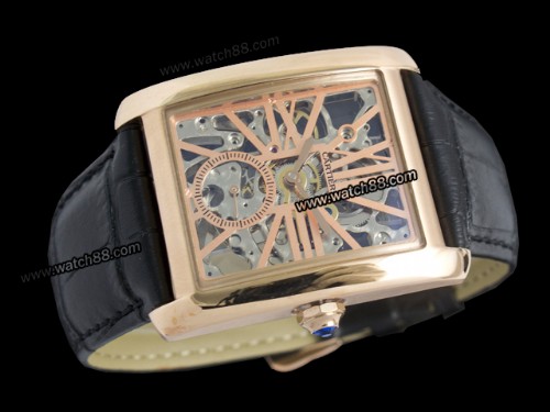 Cartier Tank MC Skeleton W5310026 Hand Wound Man Watch,CAR-242F