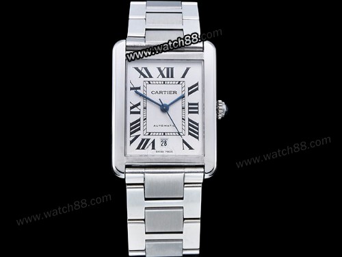 Cartier Tank Must Solo WSTA0053 Automatic Mens Watch,CAR-08041