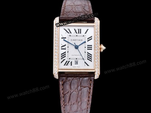 Cartier Tank Solo 4324 Automatic Mens Watch,CAR-08062