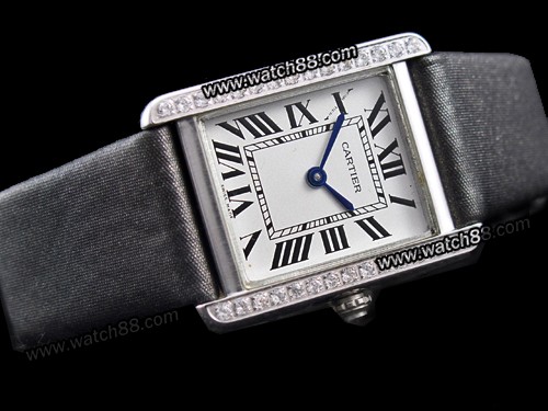 CARTIER TANK SOLO LADIES STEEL WATCH,CAR-159B