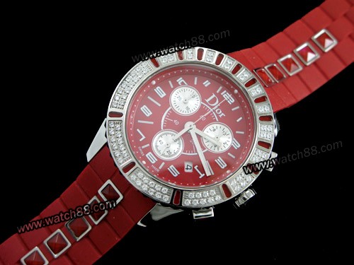 Christian Dior Christal Ladies Red Watch,DR-01001