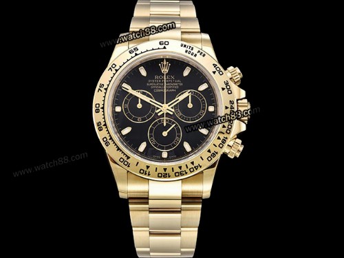 Clean Factory Rolex Daytona  116508 4130 Automatic Chronograph 904L Mens Watch,RL-06210