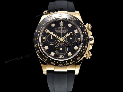 Clean Factory Rolex Daytona 116518 4130 Automatic Chronograph 904L Mens Watch,RL-06184