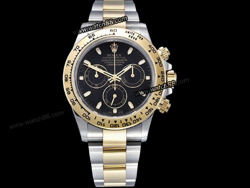 Clean Factory Rolex Daytona 116523 4130 Automatic Chronograph 904L Mens Watch,RL-06212
