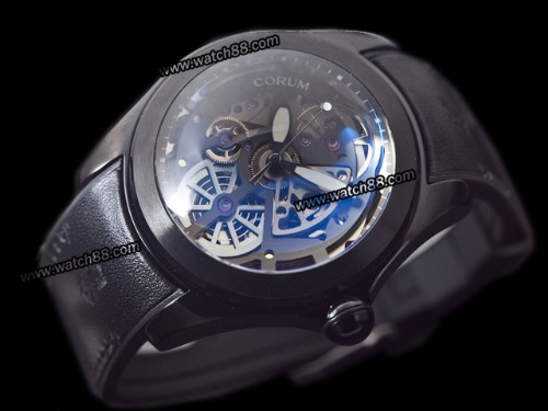 Corum Bubble Skeleton Automatic Mens Watch,COR-0075