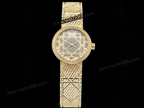 Dior La D My Dior Diamond Series Ladies Watch,DR-02003