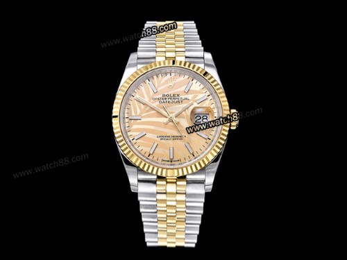 EW Factory Rolex Datejust 36mm 904L Steel 3235 Automatic Mens Watch ,RL-08240